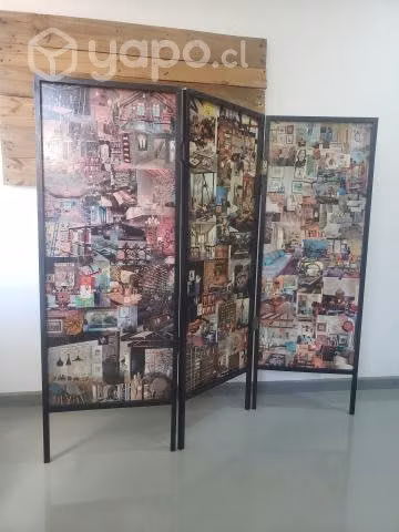 Separador de ambiente Collage/Decoupage