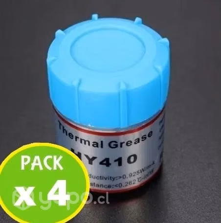 Pack 4 Pasta Termica Disipadora De Calor 15g