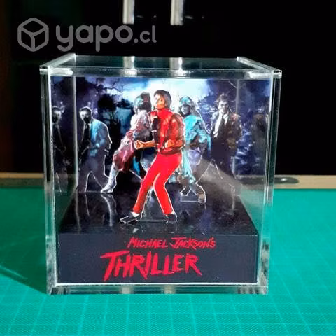 Michael jackson cubo diorama