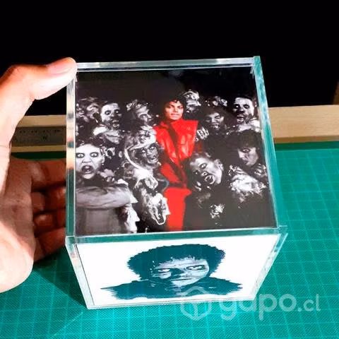 Michael jackson cubo diorama