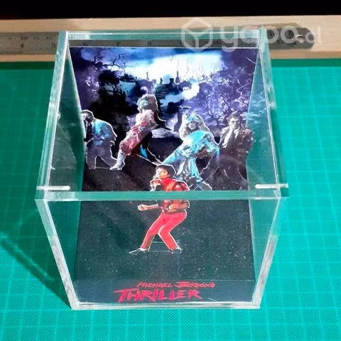 Michael jackson cubo diorama