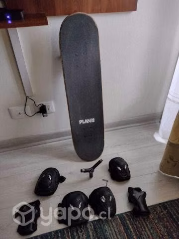 Skate plan b con implementos