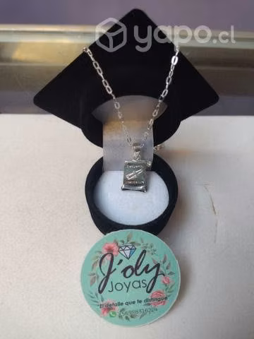 Muchas joyitas plata para licenciaturas con cajita