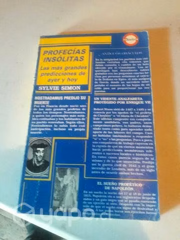 Libro Profecías insólitas (cs ocultas)
