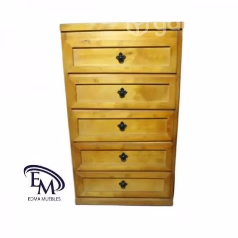 Cajonera rustica 5 cajones
