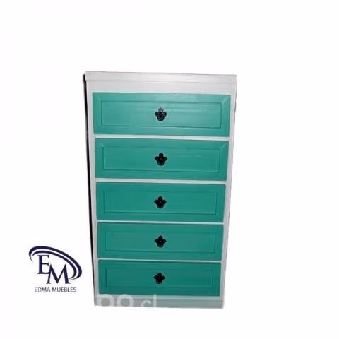 Cajonera rustica 5 cajones - Imagen 6