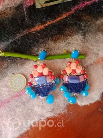Hermosos aros de fiesta