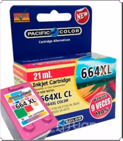Cartucho Tinta 664XL Tricolor Alternativa HP