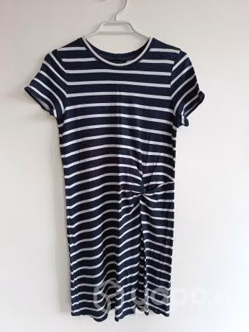 Vestido Banana Republic XS/S (raya azul blanco DO)