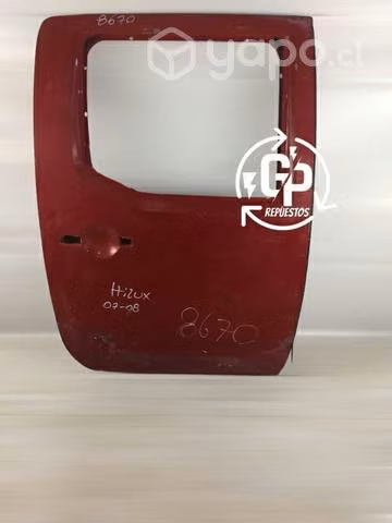 Puerta Trasera RH Toyota Hilux 2007 2014