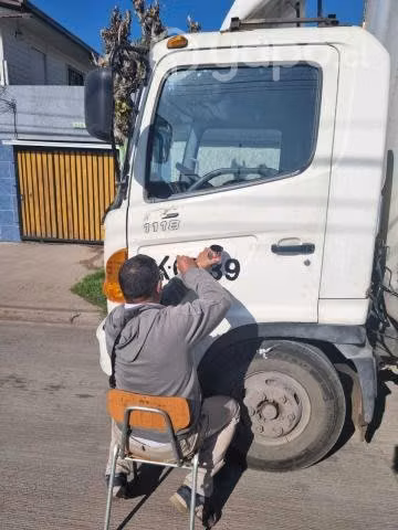 Pintado patentes para camiones (NO ADHESIVO)