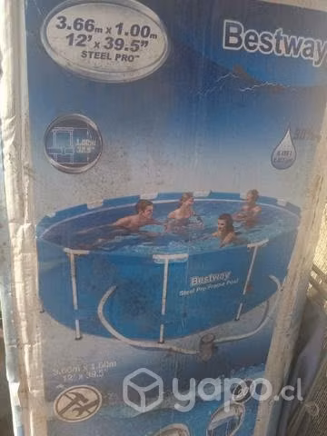 Piscina 3.66 x 1.0 mts