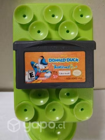 J67: juego gba: donald duck advance