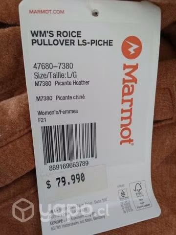 Poleron mujer marmot - Imagen 2