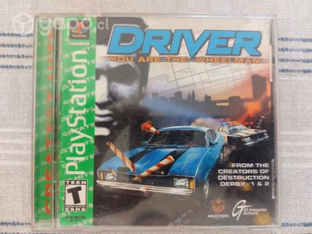 Driver 1 PSX, PLAYSTATION, PSONE