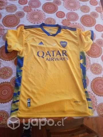 Camiseta Boca Juniors XL visitante amarilla