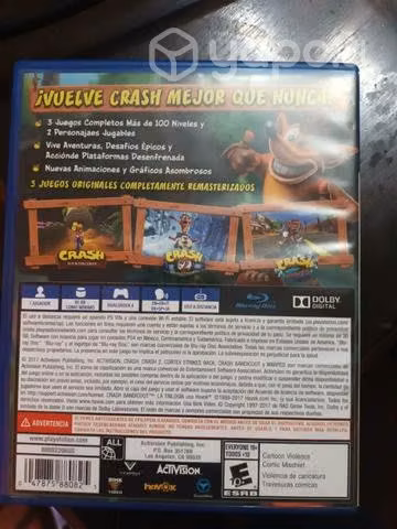 Crash bandicoot nsane trilogy ps4 - Imagen 3