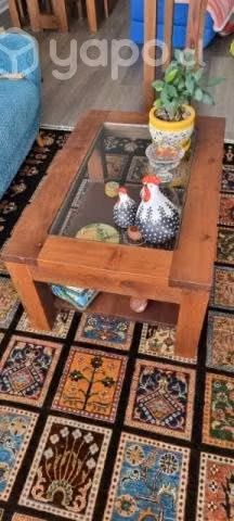 Mesa de centro y arrimo