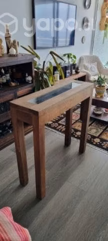 Mesa de centro y arrimo