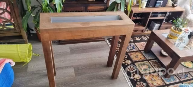 Mesa de centro y arrimo