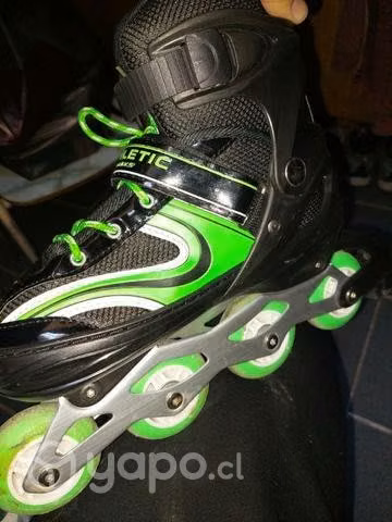 Set de patines + rodilleras y coderas