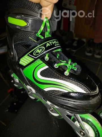Set de patines + rodilleras y coderas