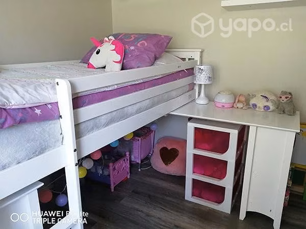 Cama studio niña incluye colchón