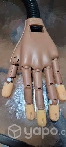 Mano de práctica de manicure