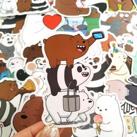 Escandalosos Set de 100 Stickers