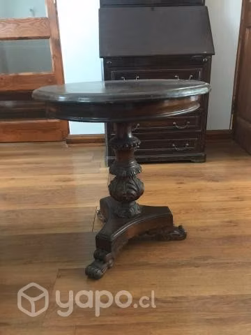 2 mesas 100% de madera - Imagen 3
