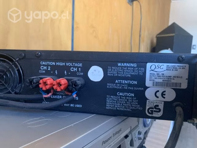 Amplificador QSC MX-700