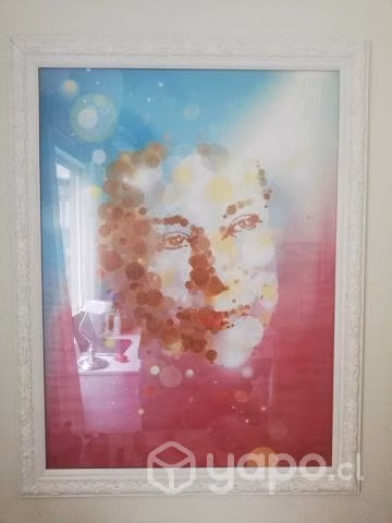 Ilustración de Chabuca Granda en vinil