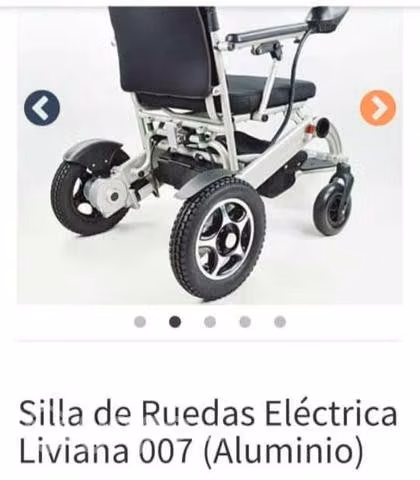 Silla eléctrica de aluminio, NUEVA