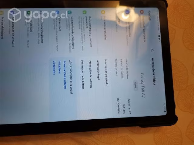 Tablet samsung a7 32.gb