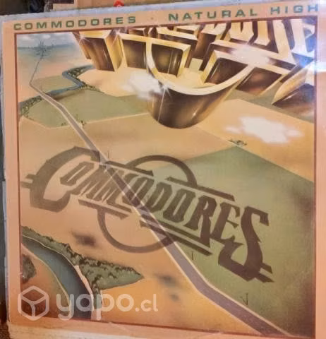 Commodores Vinilo Lp Natural High