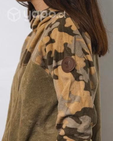 Polerón de polar marca ROXY Original - CAMUFLAJE