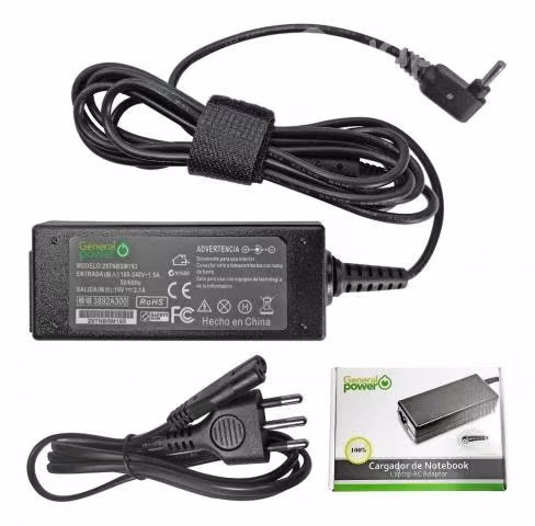 Cargador notebook compatible samsung 19v / 2.1a - Imagen 2
