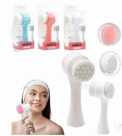 12 cepillos faciales