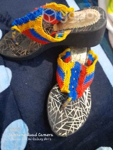 Sandalias colombianas