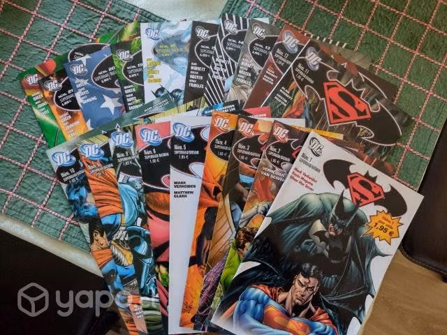 Cómic batman superman dc