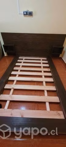Cama tipo japonesa de plaza 1,5 - Imagen 3