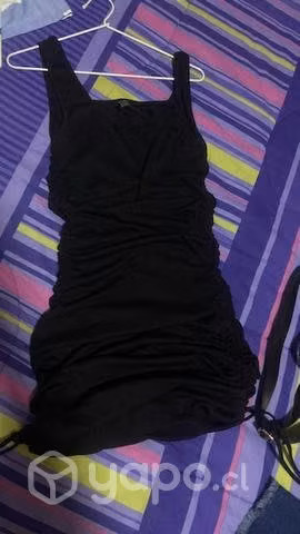 Vestido negro corto - Imagen 3