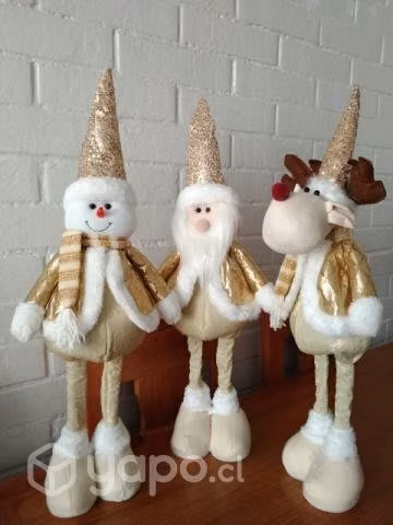Muñecos Patas Largas de Navidad