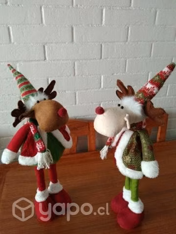 Muñecos Patas Largas de Navidad