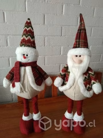 Muñecos Patas Largas de Navidad