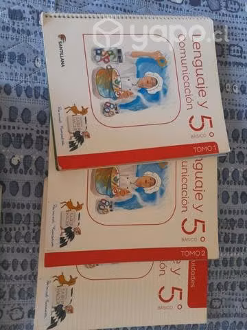 Libros Lenguaje 5° Básico
