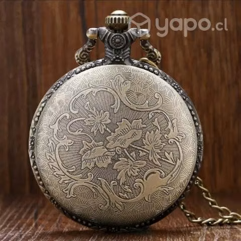 Reloj De Bolsillo Big Tiger Con Cadena Quartz AL54