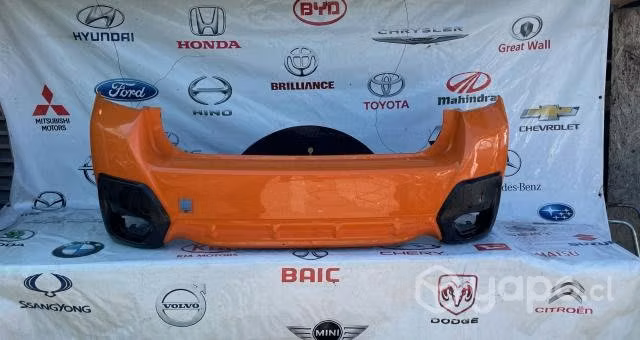Parachoque Subaru XV 18-21 Trasero Naranjo