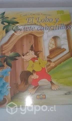 Impecable Cuento "El Lobo y Los 7 Cabritillos"