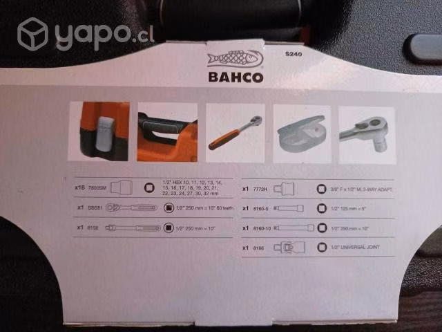 Herramientas Nuevas Bahco y Truper